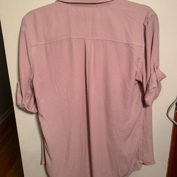 Lulu's Mauve Button Down - Picture 7 of 7